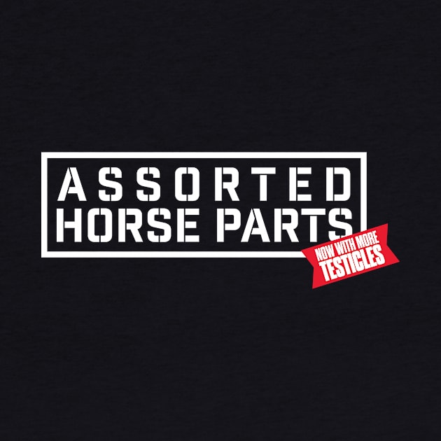 Assorted Horse Parts (White) by winstongambro